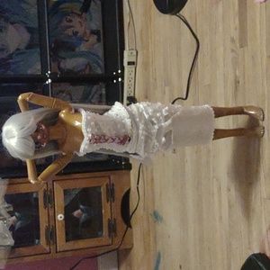 1/3 full set bjd doll with handmade outfit no eyes